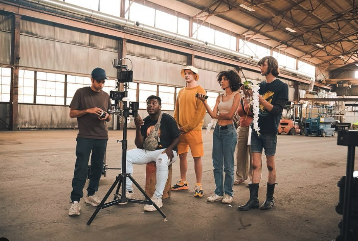 A.J. Spitz and the Intertwine crew direct a music video for Nick Cannon